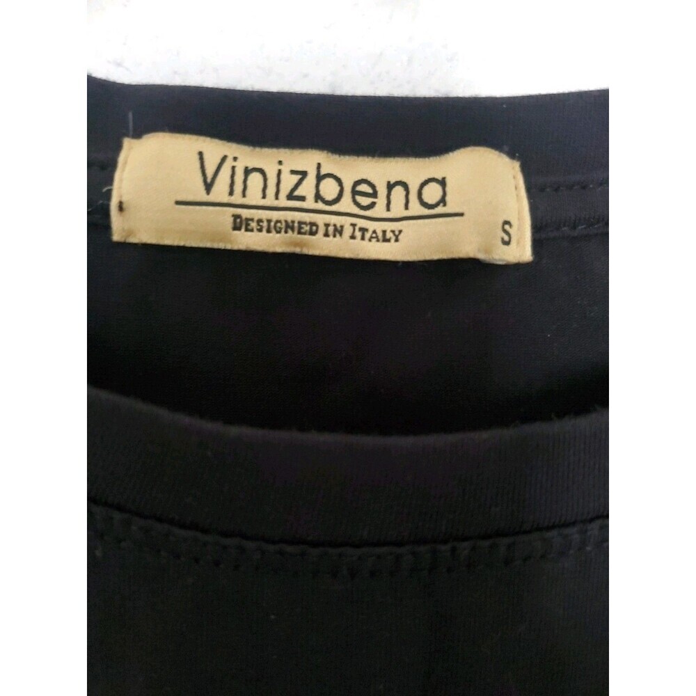 Vinizbena‎ Shoes Heels Shirt Long Sleeve Women’s Shirt Size Small Black - Picture 6 of 16